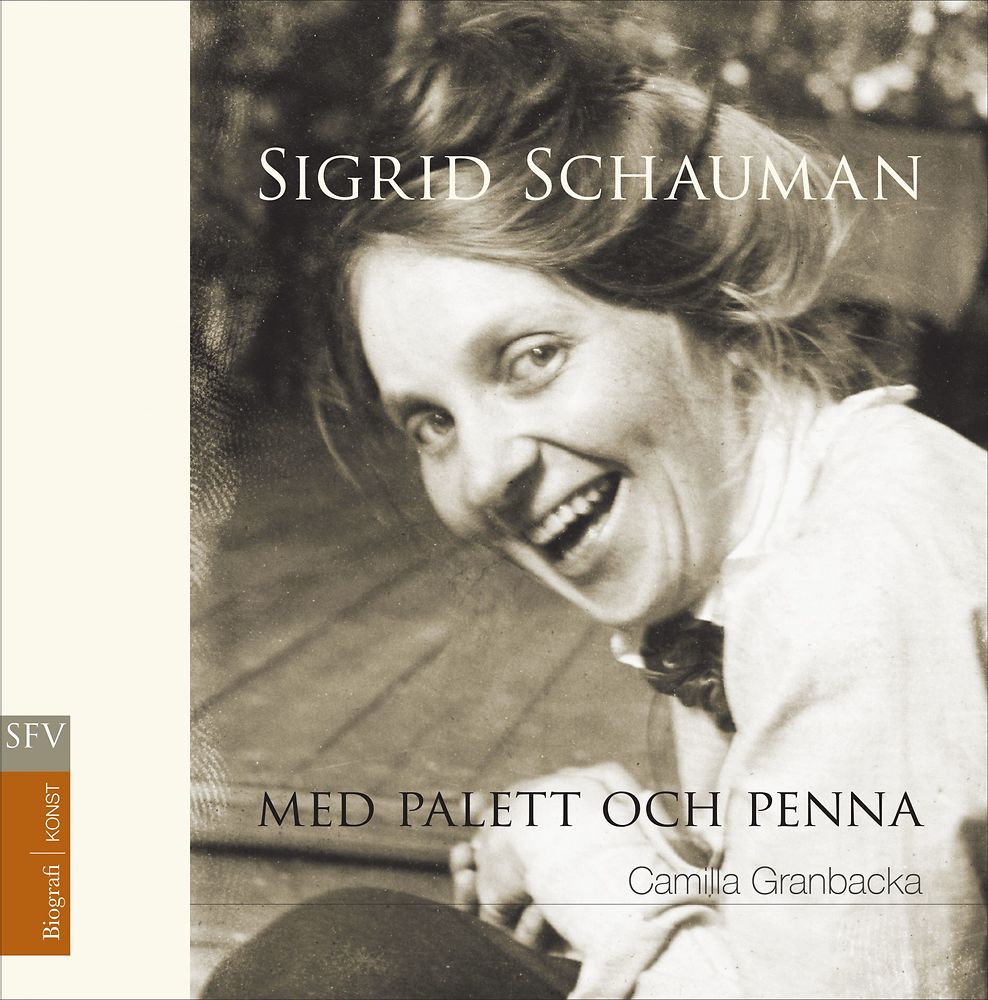 Sigrid Schauman - med palett och penna
