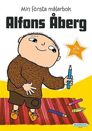 Alfons Åberg: Min första målarbok