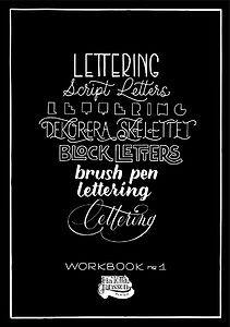 Fia Lotta Jansson Design: Lettering workbook no. 1
