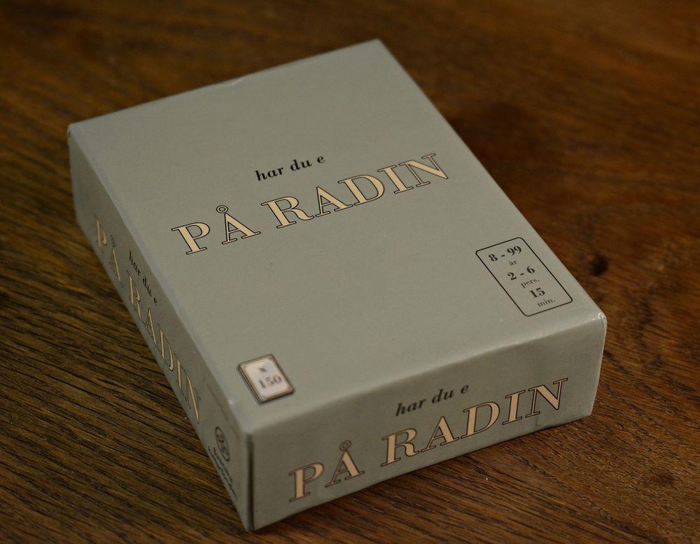 Har du e på radin