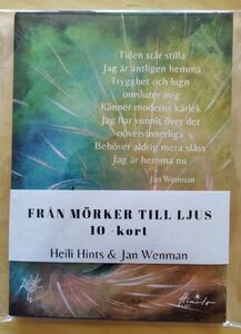 Heili Hints & Jan Wenman: Från mörker till ljus postikorttisetti