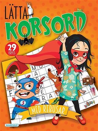 Lätta korsord med rebusar