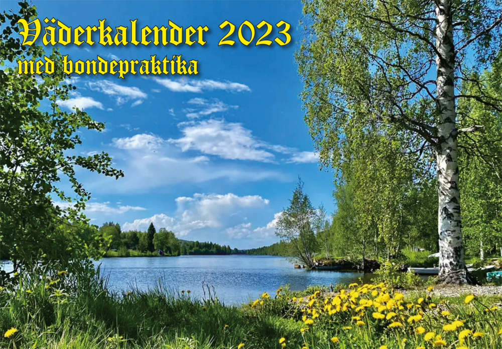 Väderkalender med bondepraktika 2023