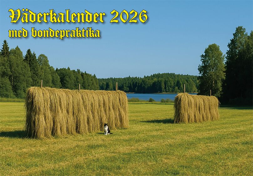 Väderkalender med bondepraktika 2026